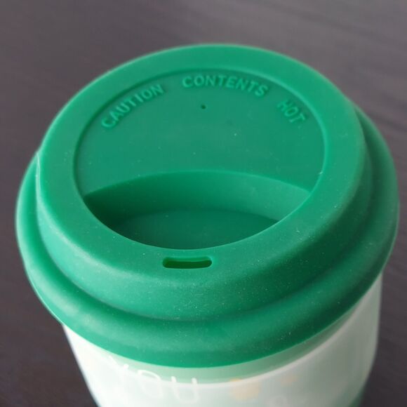 Ceramic Travel Mug "You Grow Girl" 16oz Eco Coffee Cup w/Lid Slant Collections - Picture 6 of 7